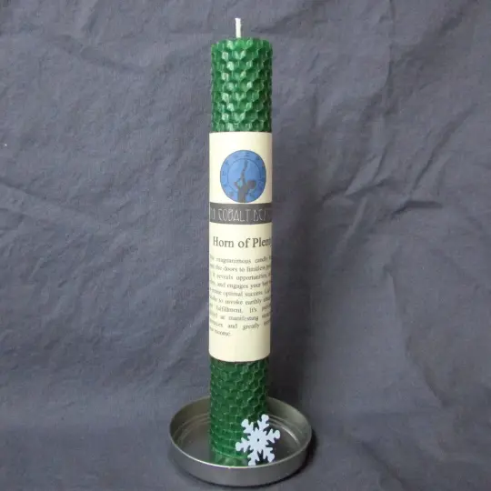 Horn of Plenty Enchanted Candle