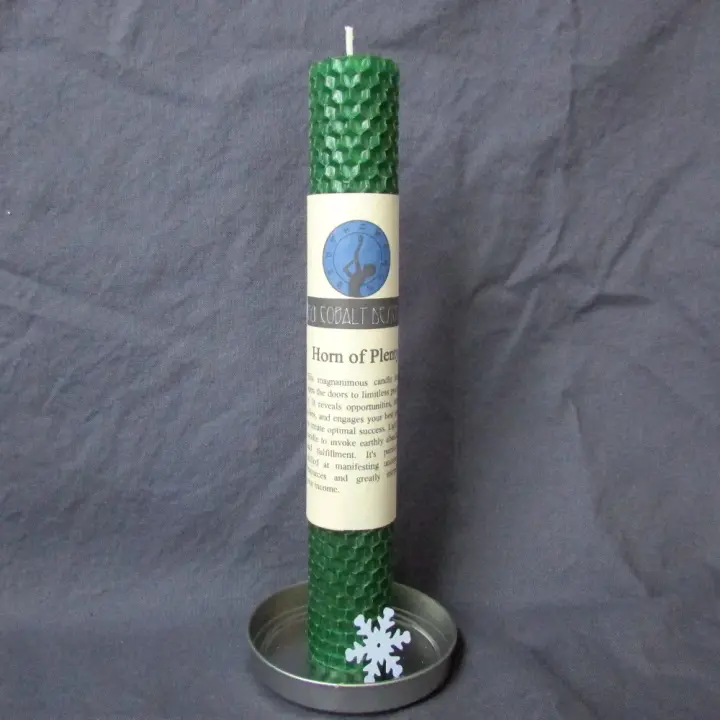 Horn of Plenty Enchanted Candle