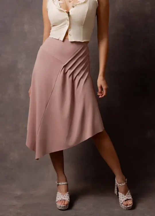 Aylani Skirt in Desert Shell