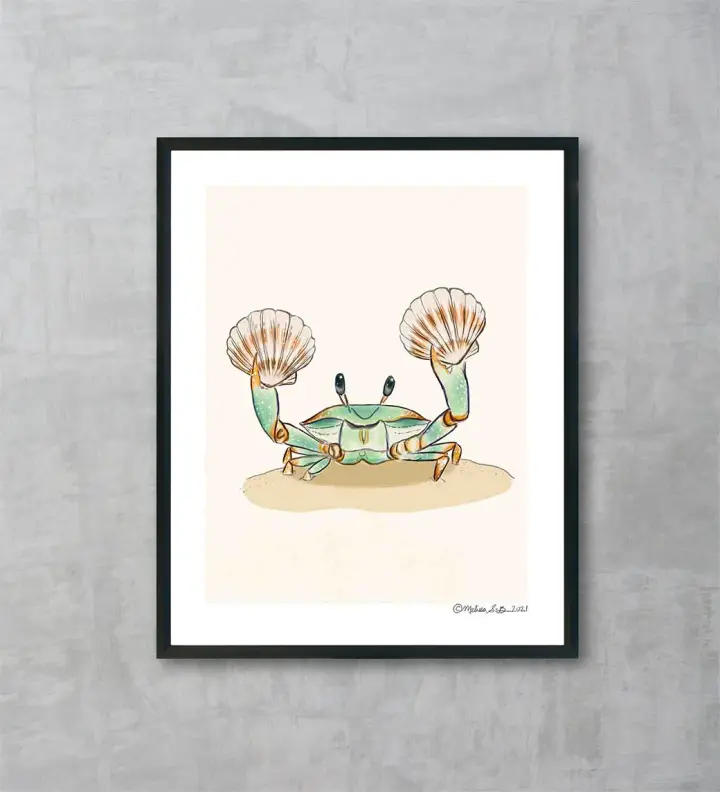 Let's Shell-ebrate Punny Fine Art Print