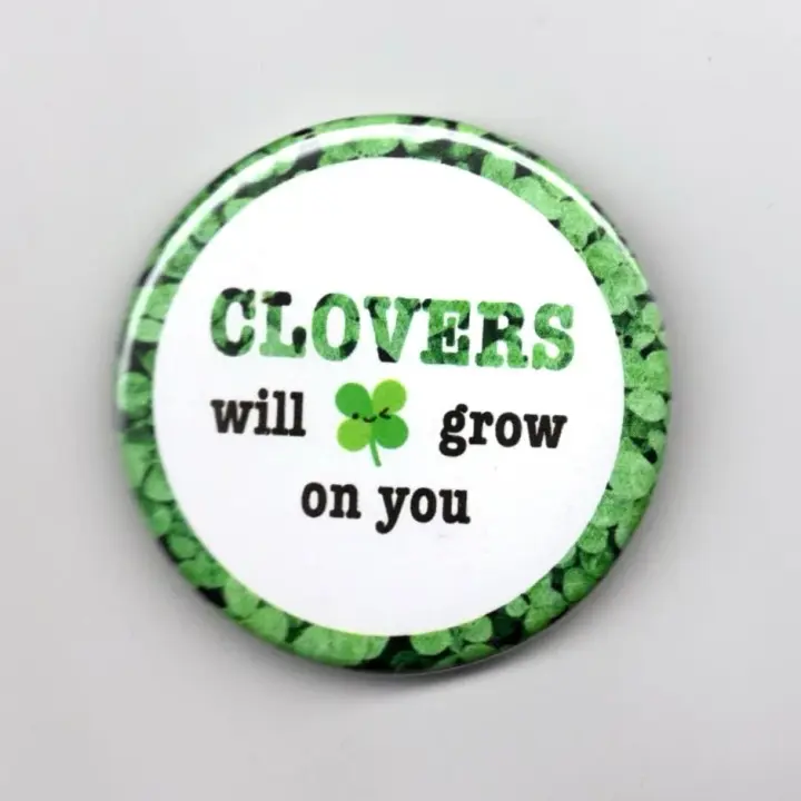 clover button