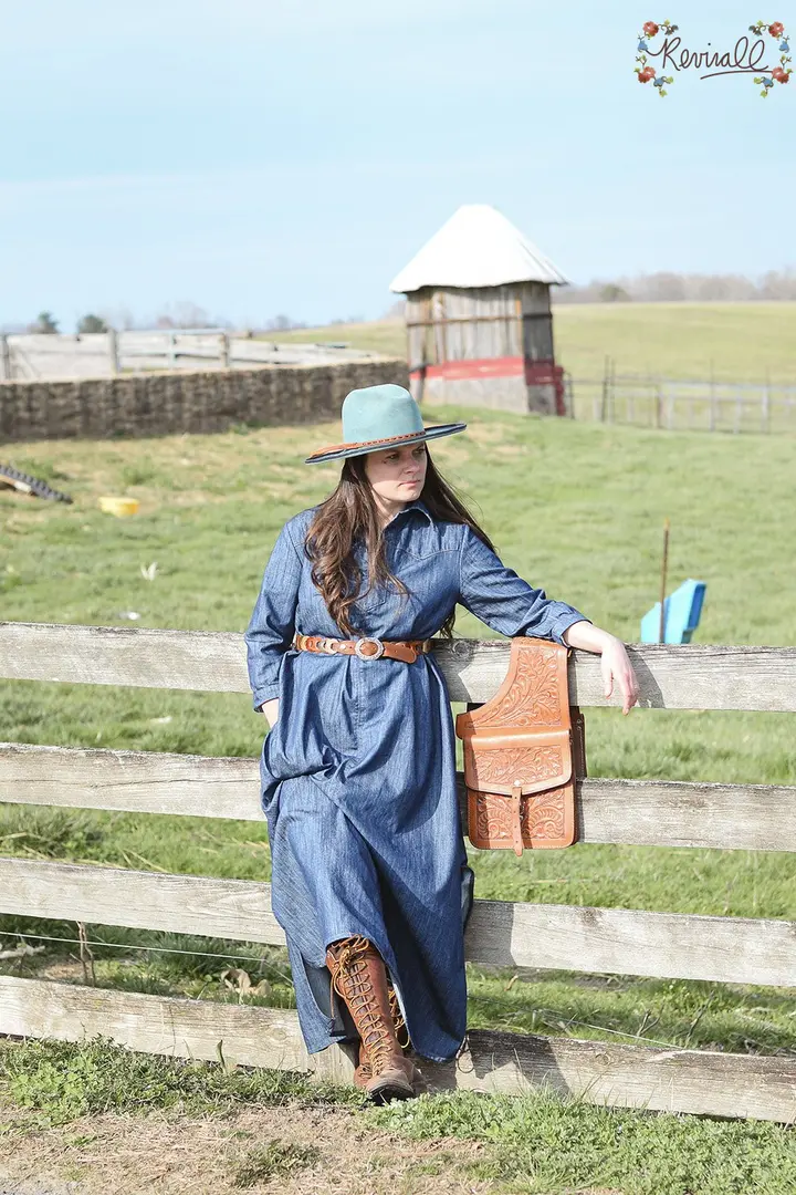 Denim Katrina Dress-XL