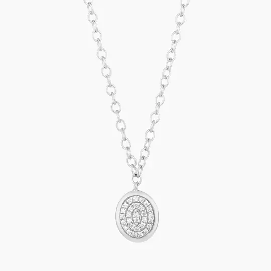 Ella Stein Optimistic Oval Pendant Necklace