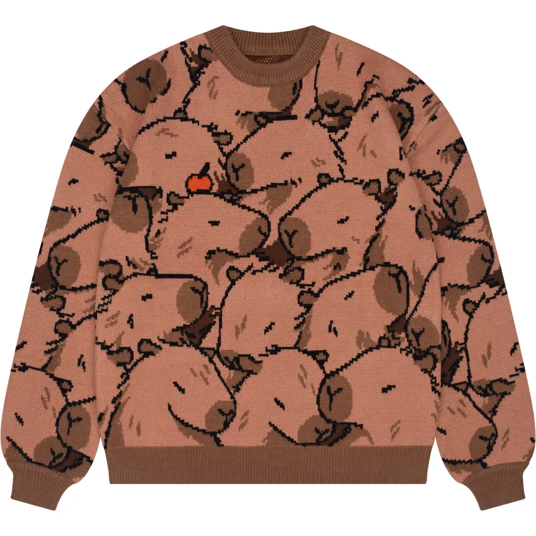 Capybara With Me Sweater