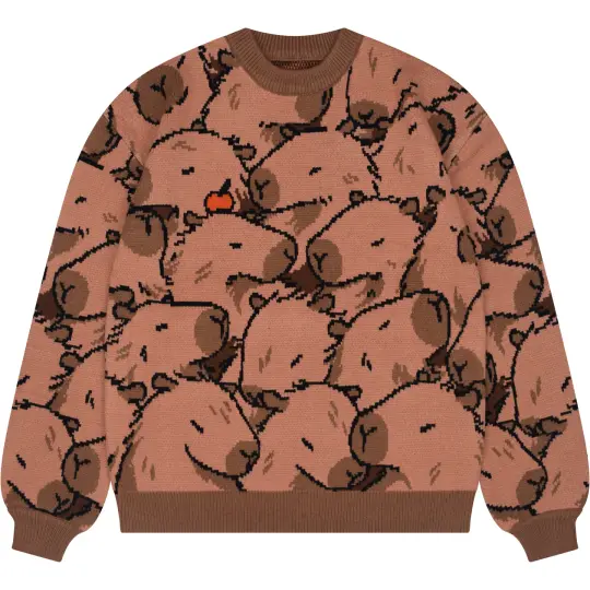 Capybara With Me Sweater