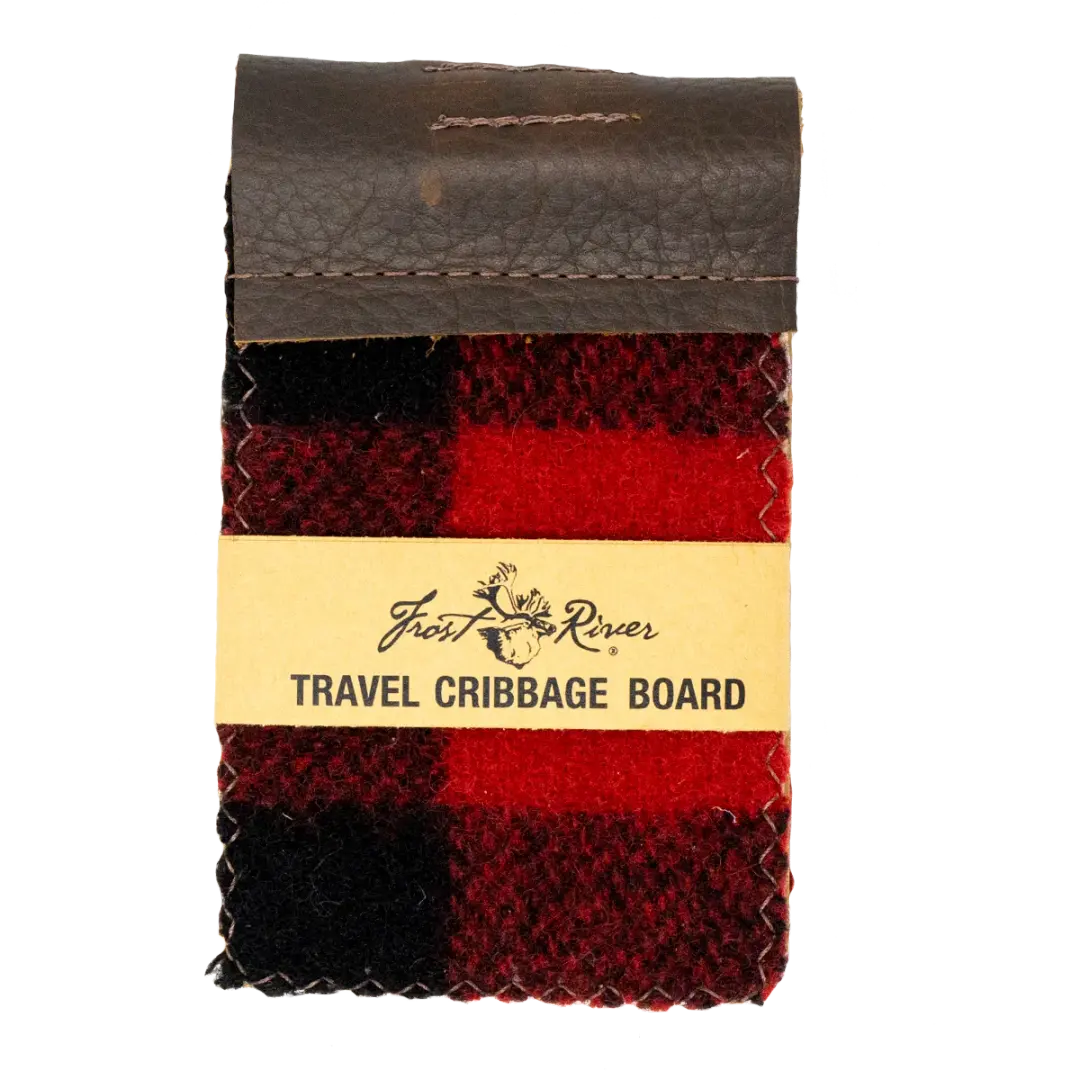 Folding Travel Cribbage Board