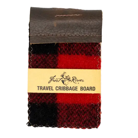 Folding Travel Cribbage Board