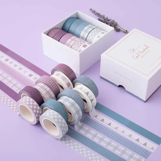Tsuki Core Color Washi Tape Sets ☾