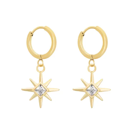 Lyra Earrings - White
