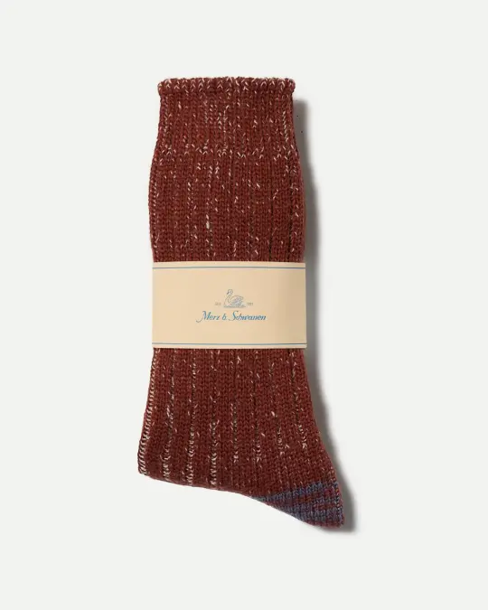 Sturdy Merino Wool Melange Socks