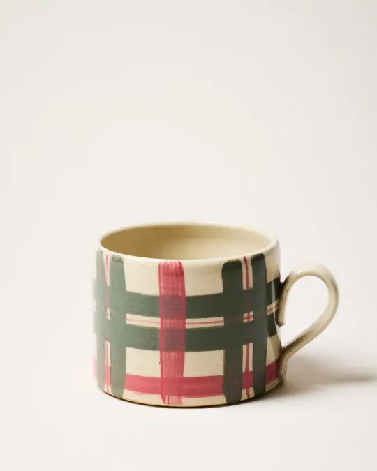 Collector's Edition Winter Plaid Mug