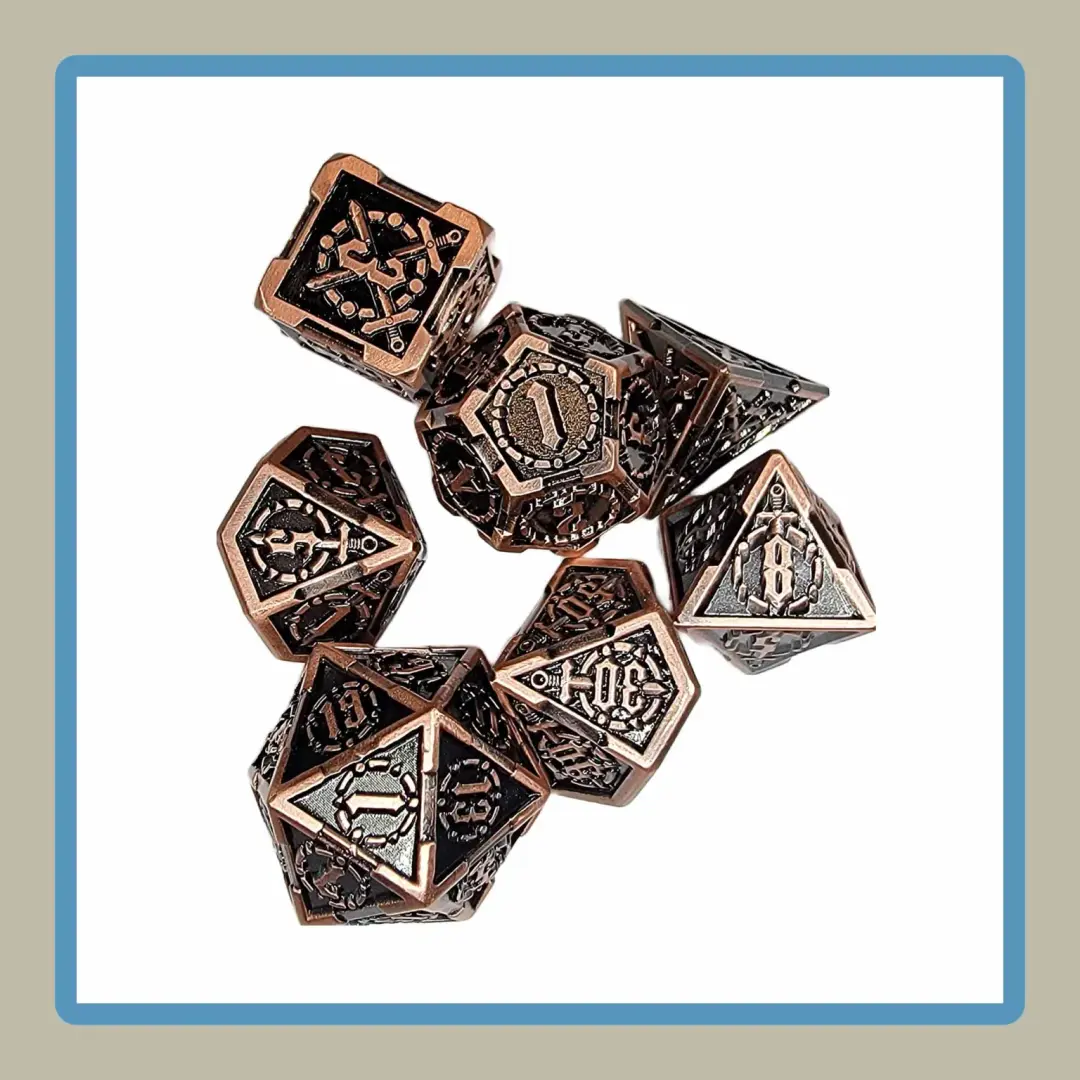 RPG Metal Dice Set