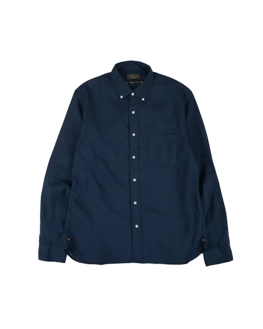 Beams Plus B.D. COOLMAX® Linen Navy