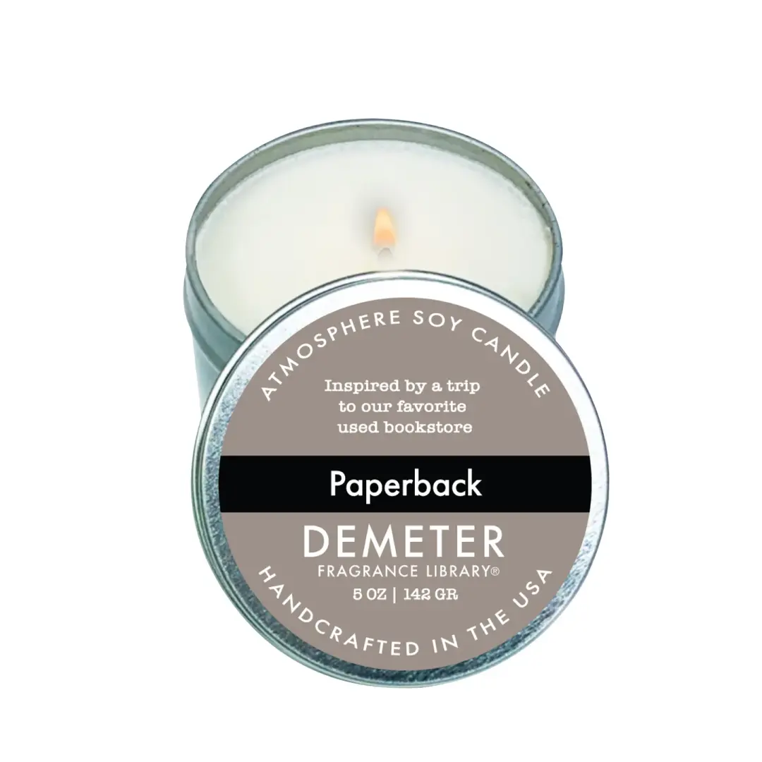 Paperback Soy Candle