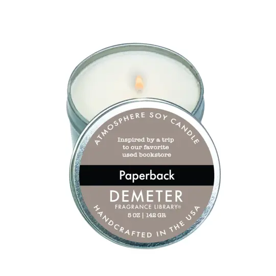 Paperback Soy Candle