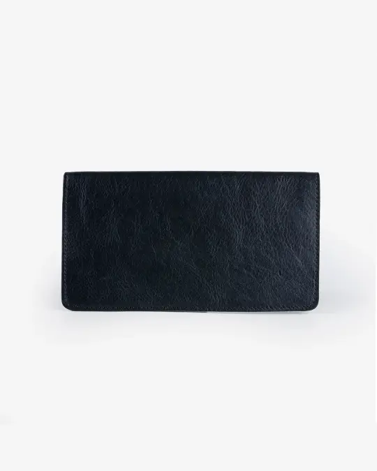 OGL Kingsman Coat Long Wallet - Tumbled Black