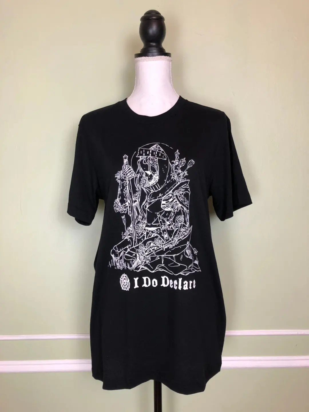 Fallen Rose Knight T shirt