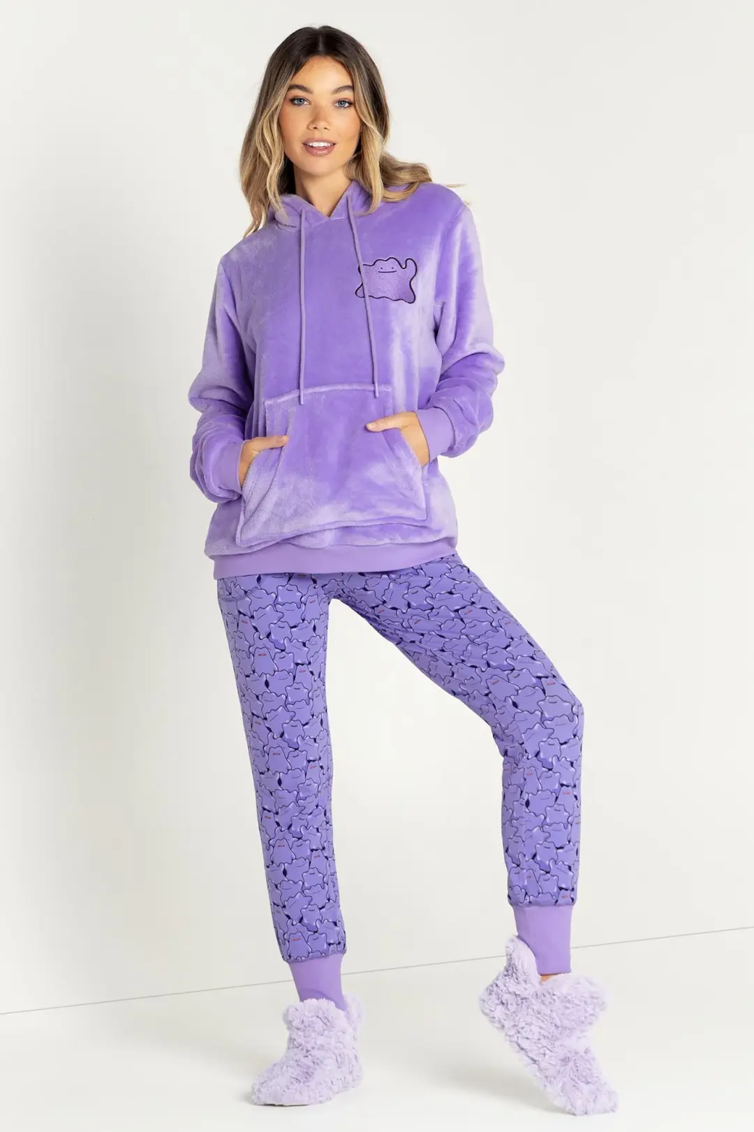 Ditto Pile Fluffy Hoodie