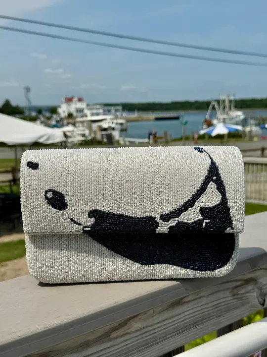 Nantucket Beaded Shoulder Bag
