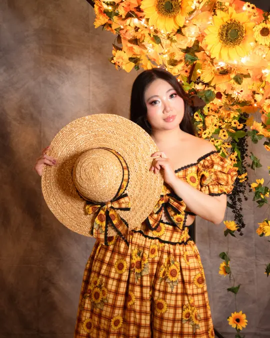 Sunflower Carousel Sun Hat (Pre-Order CLOSED)(ESD: November 15th - 30th, 2026)