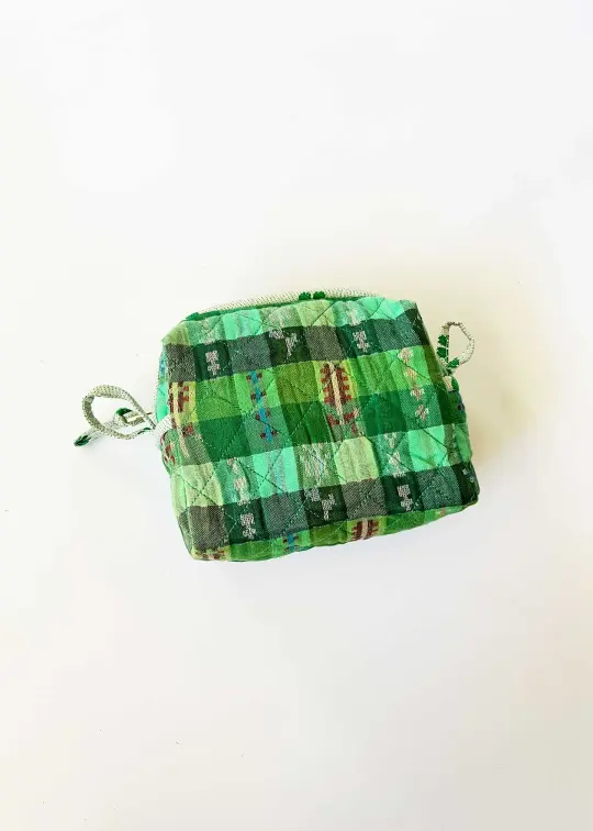 quilted small pouch | spring 26 | garden