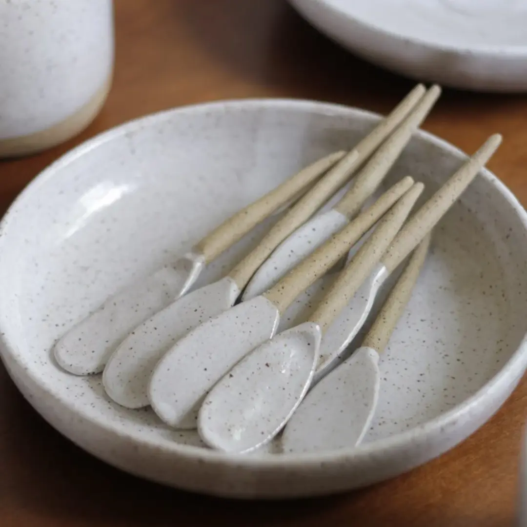 Spoon in White
