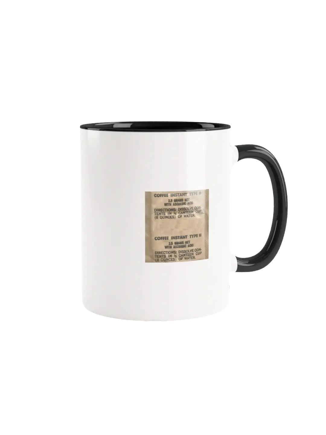 coffee instant type 2 mug