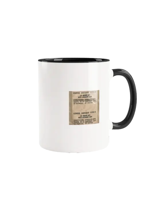 coffee instant type 2 mug