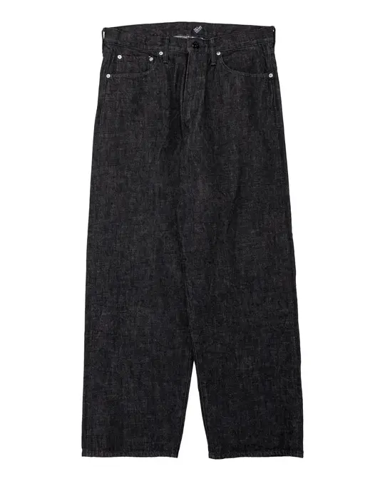 The Corona Utility CP005 W05 Five Pocket 13.5oz Selvedge Denim Black