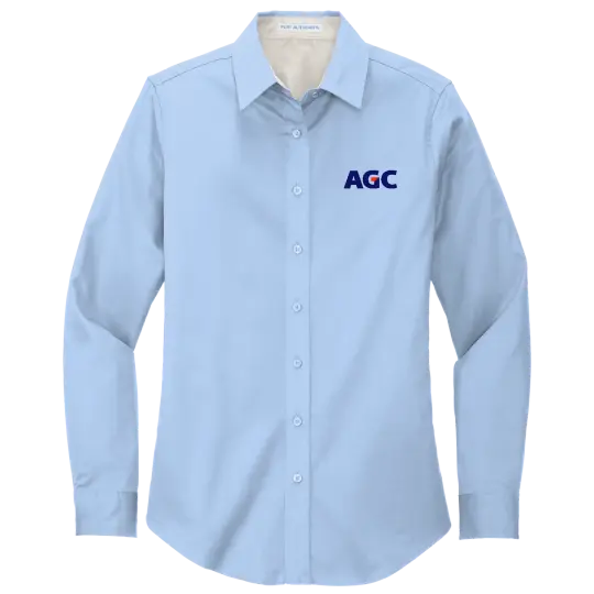 AGC L608 Ladies Port Authority Long Sleeve Shirt