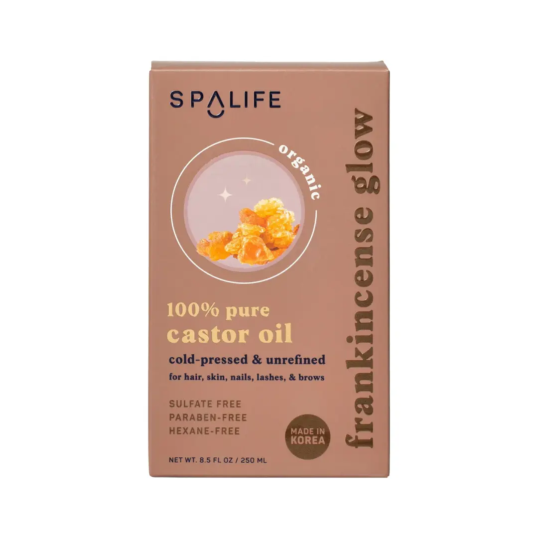 100% Pure Organic Castor Oil With Frankincense Extract