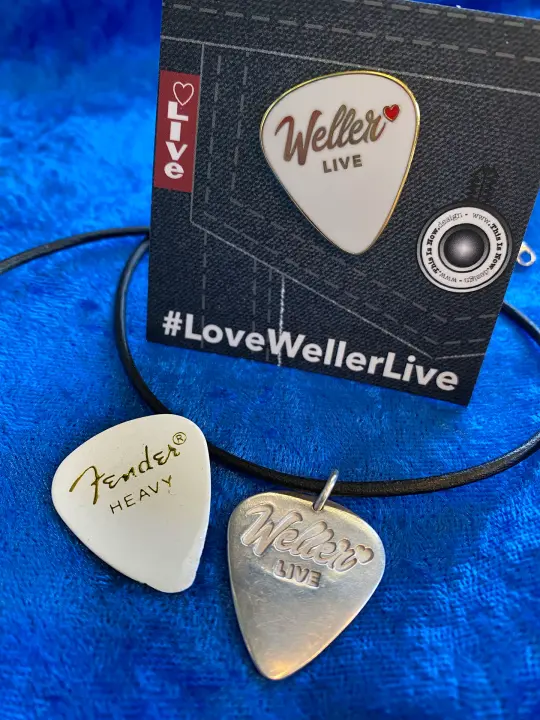 #LoveWellerLive Fine Silver Pendant