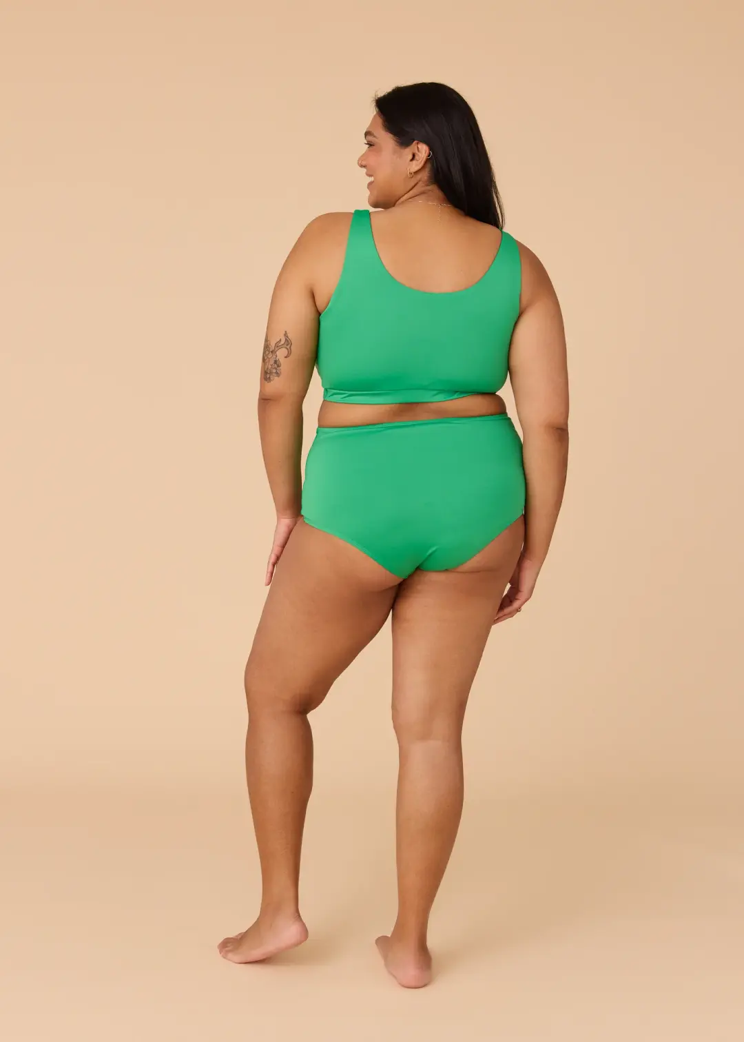 CHEEKY NO GATHER MAGIC BOTTOMS [Kelly Green]