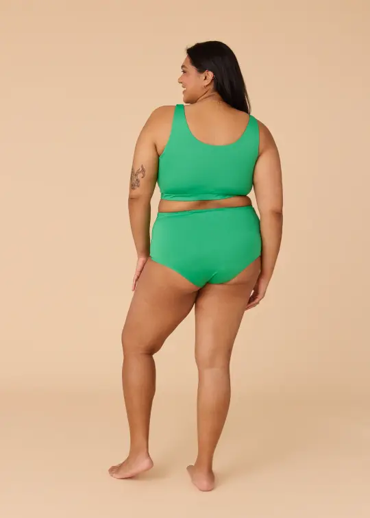 CHEEKY NO GATHER MAGIC BOTTOMS [Kelly Green]