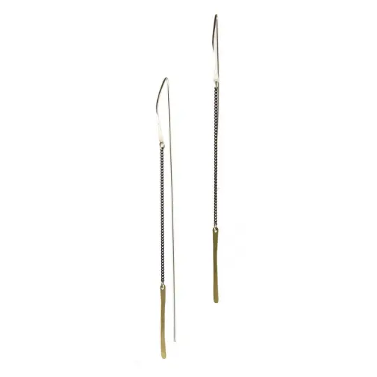 Recast Sand Worn Drip earrings