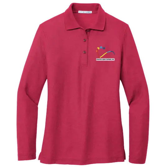 CLC L500LS Port Authority Ladies long sleeve polo