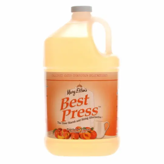Best Press Spray Starch Peaches & Cream Gallon Refill Size
