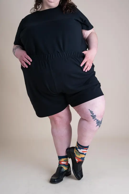 Jayne Shorts in Licorice