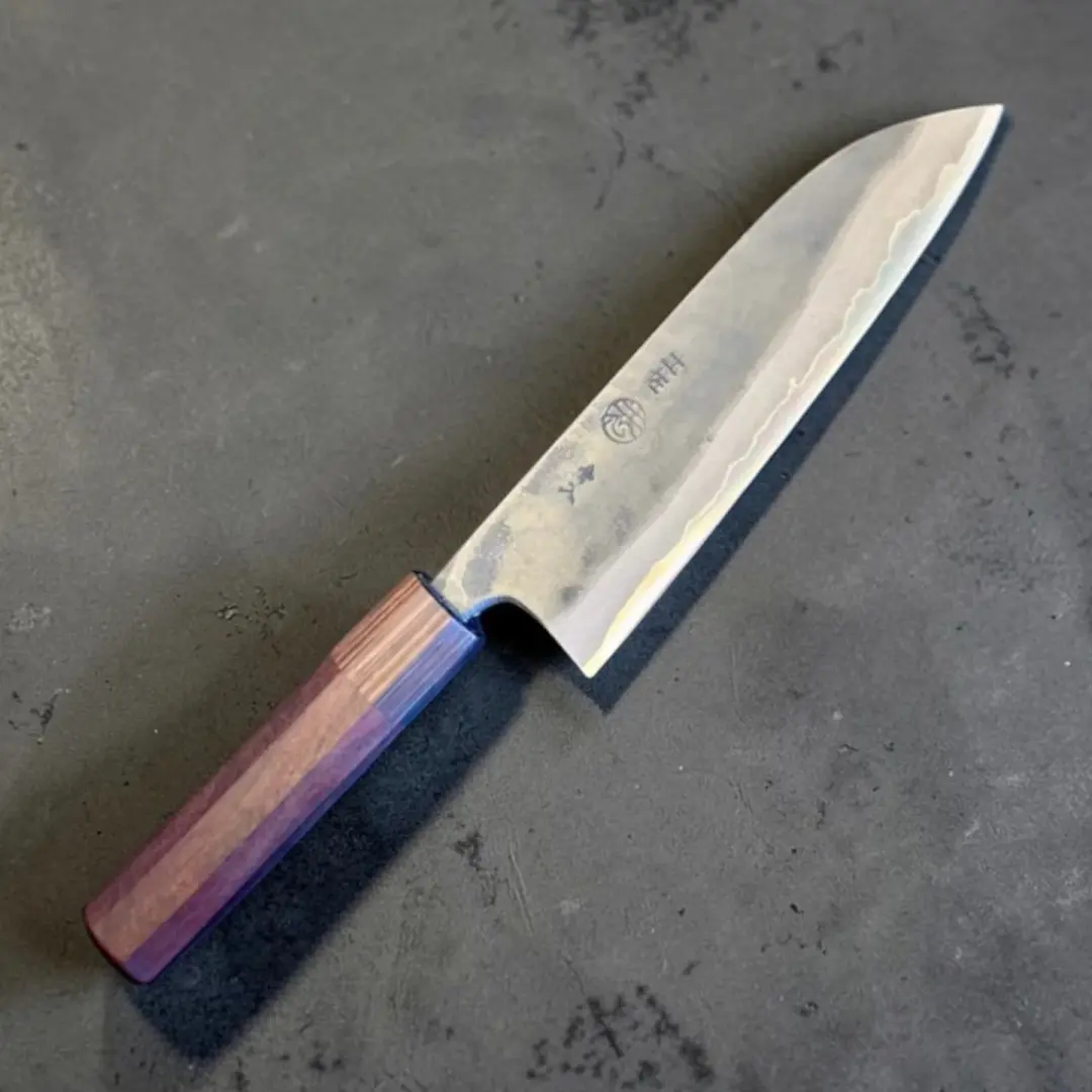 Kyohei Shindo Warikomi Blue #2 Santoku 165mm