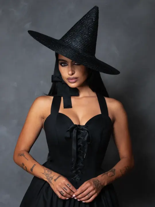 PRE-ORDER - Häxan Witch Sun Hat in Black