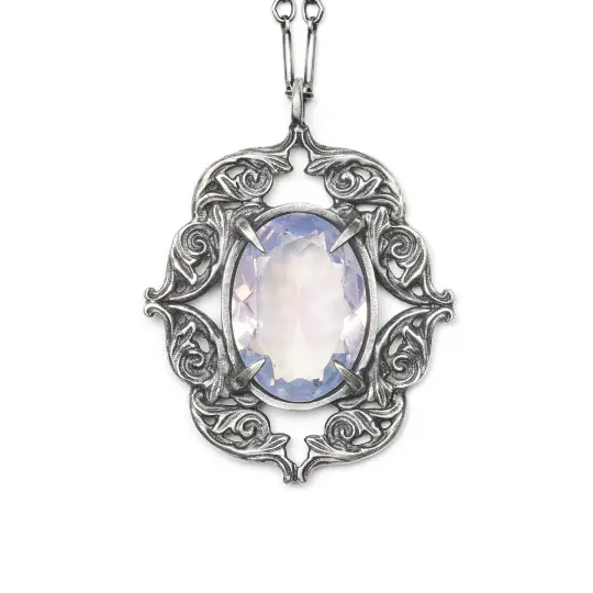 The Anemoi. Lavender Quartz Necklace. *Limited*