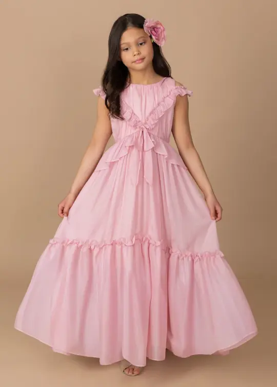 Emmy Dress in Blush