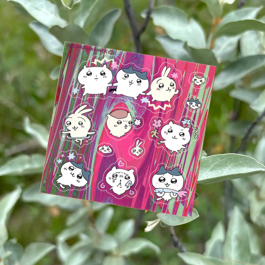 chiikawa stickersheet