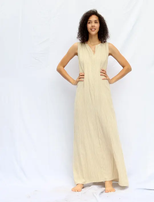 Handwoven - Sita Shift Long Dress