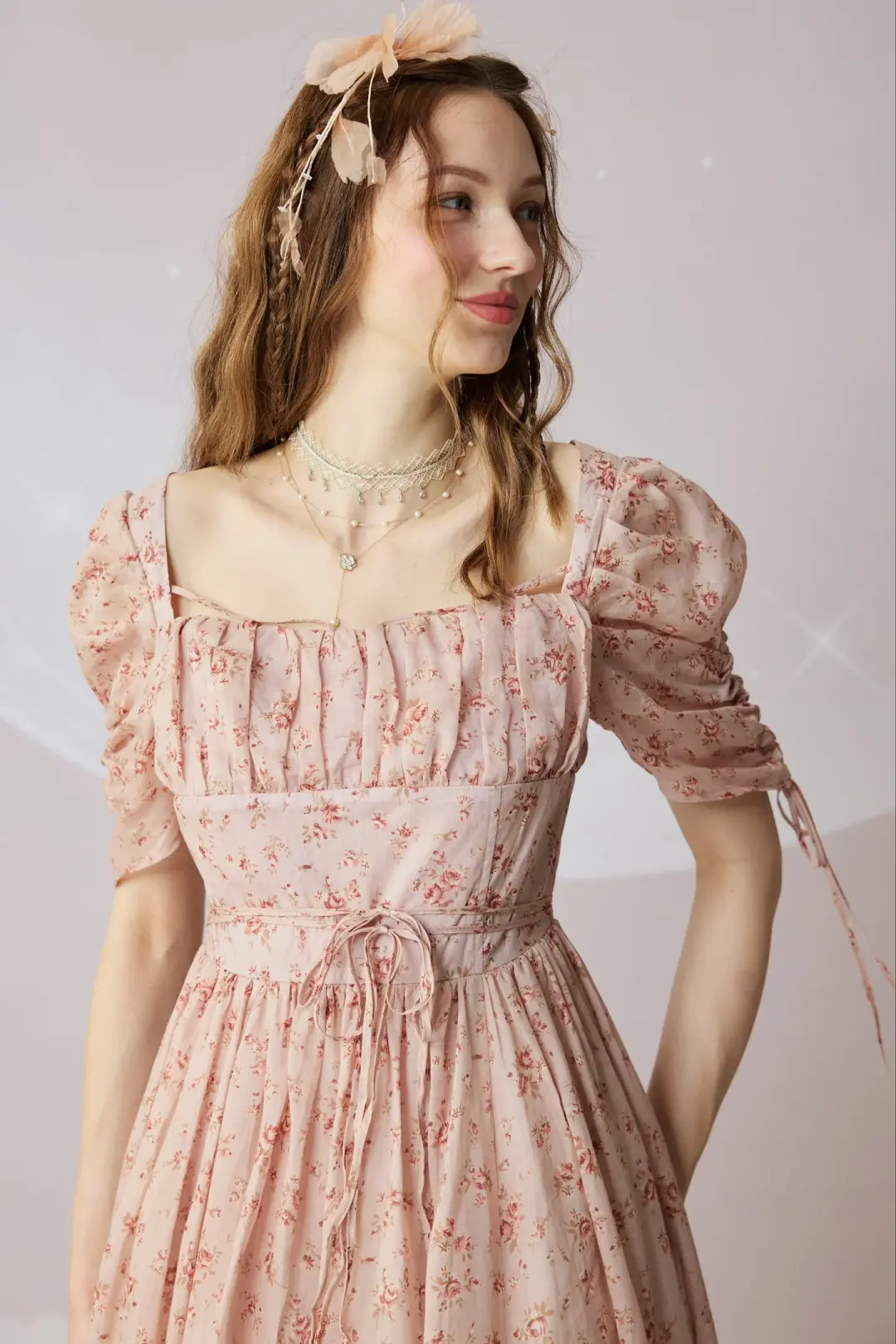 Monette 27 | Corset Linen Dress