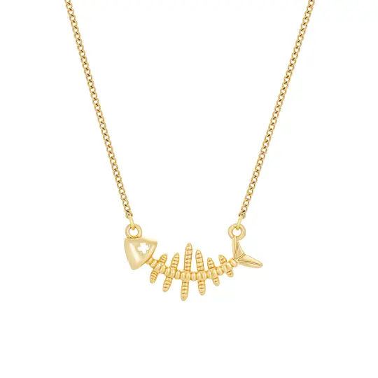 Fishbone Necklace