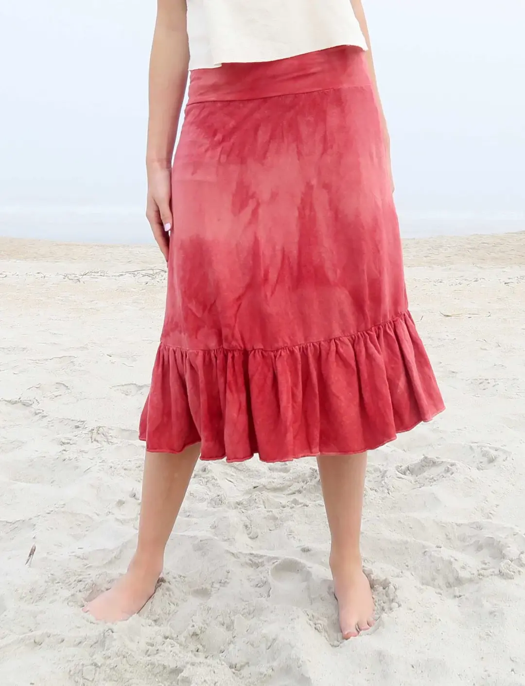Frontier Simplicity Below Knee Skirt