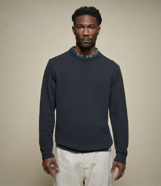 Lightweight Waffle Knit Sweater