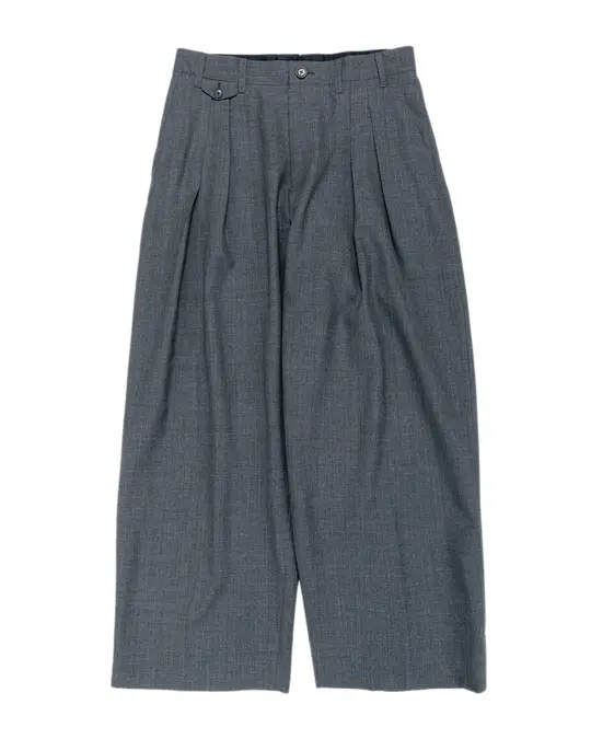 Beams Plus Studio Nicholson Alvy Double Pleat Pant Charcoal