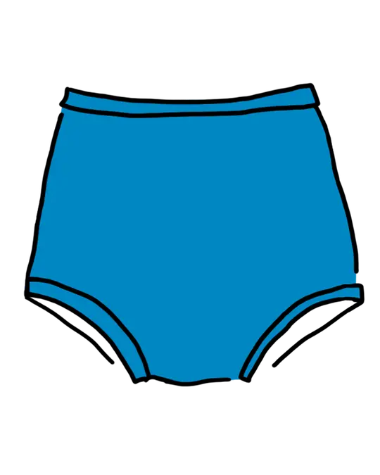Swimwear Sky Rise Bottom Marina Blue